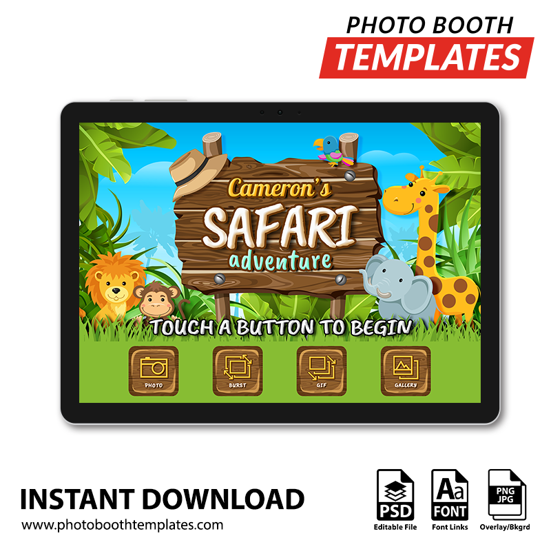Jungle Safari Celebration PC Welcome Screens