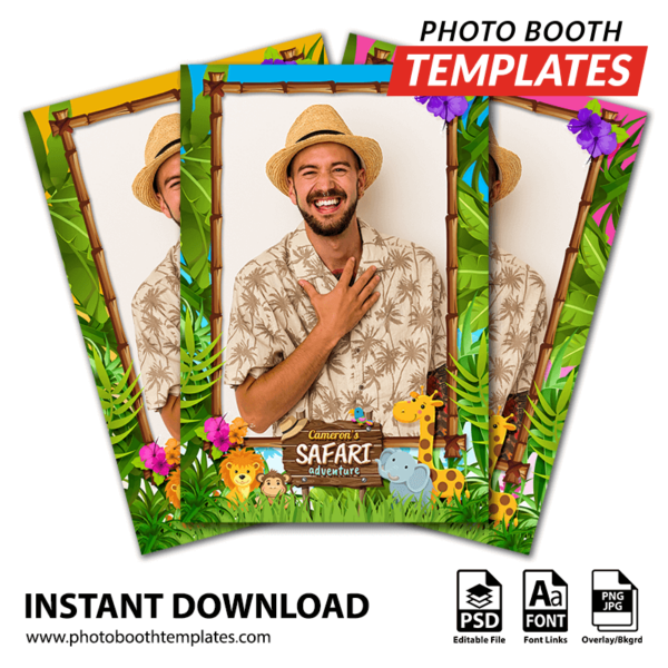 Jungle Safari Celebration Portrait