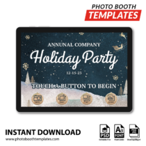 Holiday Winter Night PC Welcome Screens