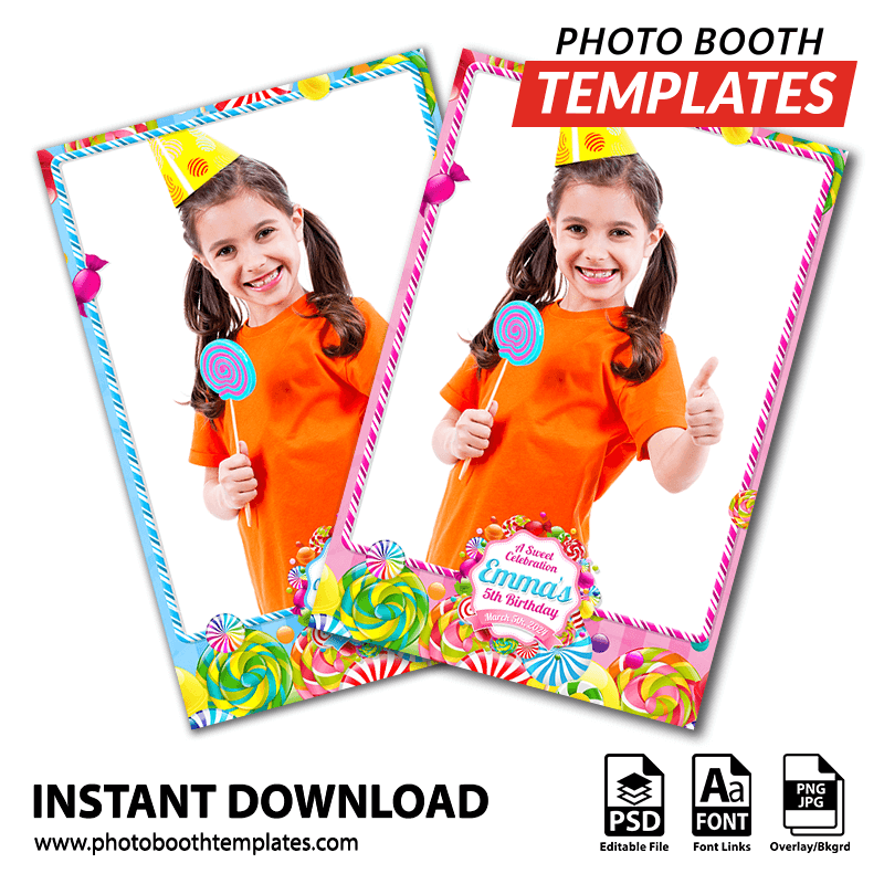 Sweet Candy Land iPad Portrait