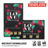 Geometric Valentine PC Welcome Screens