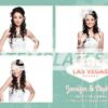 Vegas Wedding 3-pose Postcard