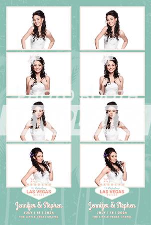 Vegas Wedding 4-up Strips 2 Vegas Wedding 4-up Strips