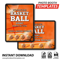 Basketball Celebration iPad Welcome Screens