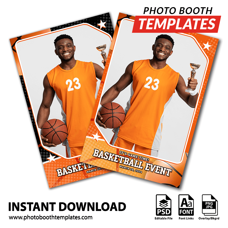 Basketball Celebration iPad Portrait