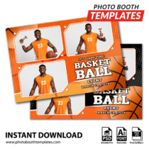Basketball Celebration 3-pose Postcard