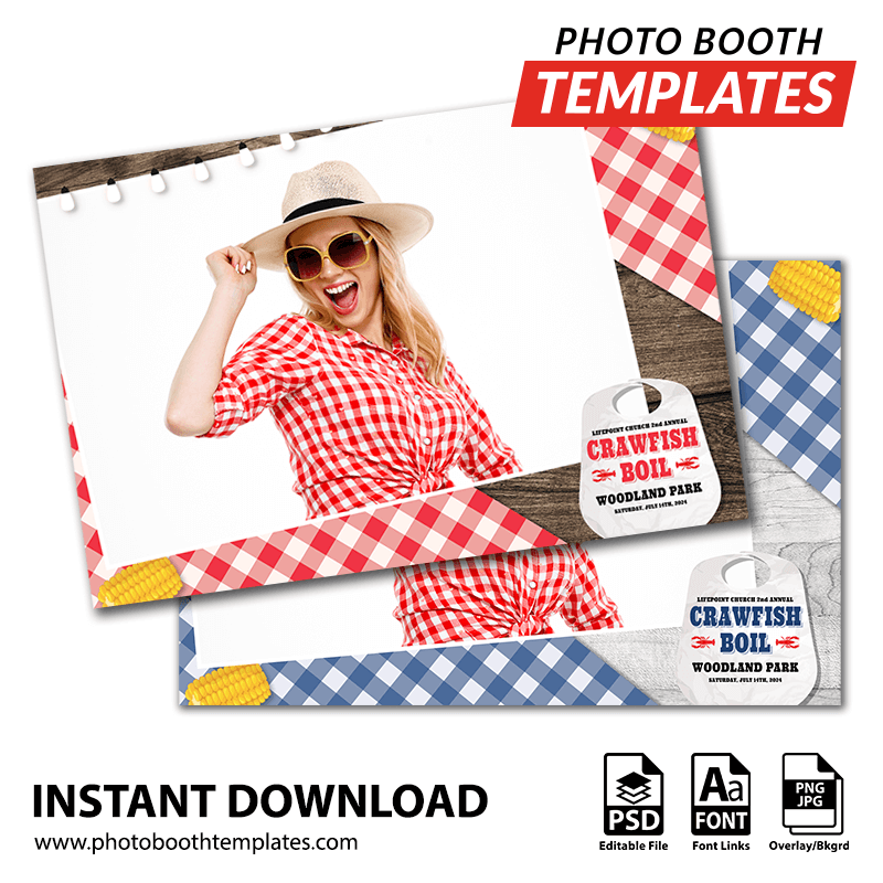 Seafood Boil Postcard