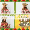 Cinco de Mayo Festivity 3-pose Postcard