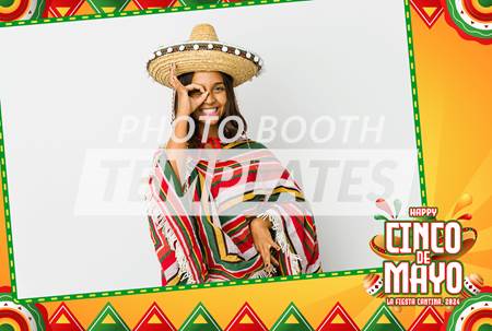 Cinco de Mayo Festivity Postcard