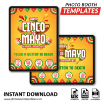 Cinco de Mayo Festivity iPad Welcome Screens