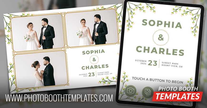 20240529 elegant floral wedding photo booth templates 870x455 1