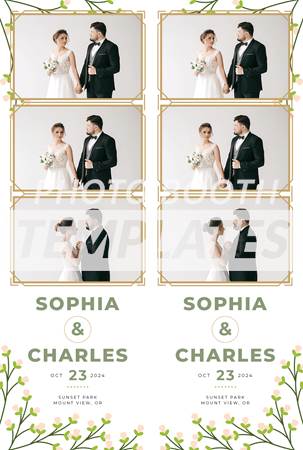 Budding Romance 3-up Strips 2 Budding Romance 3-up Strips