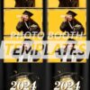 Graduation Ceremony 3-up Strips