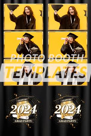 Graduation Ceremony 3-up Strips 2 Graduation Ceremony 3-up Strips