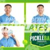 Pickleball Event 3-pose Postcard