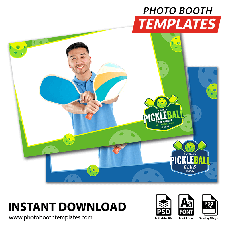 Pickleball Event Postcard