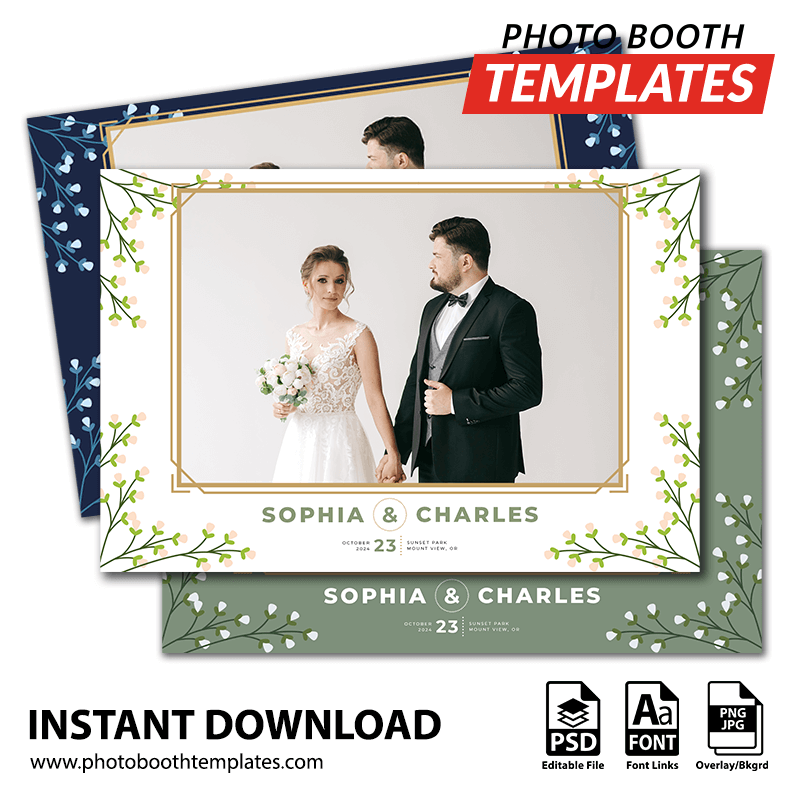 Budding Romance Postcard