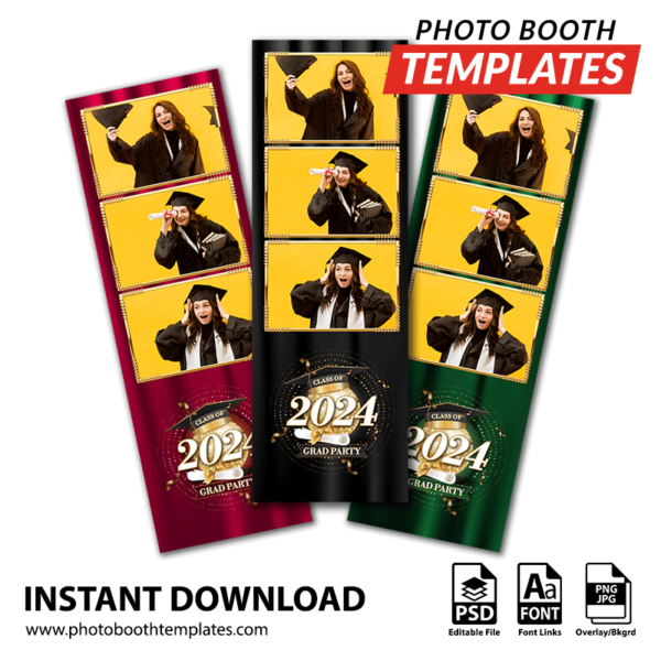 Graduation Ceremony 3-up Strips 1 Graduation Ceremony 3-up Strips