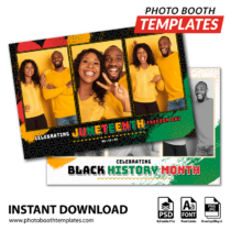 Juneteenth Celebration 3-pose Postcard