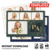 Classic Elegance 4-pose Postcard
