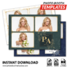Classic Elegance 3-pose Postcard