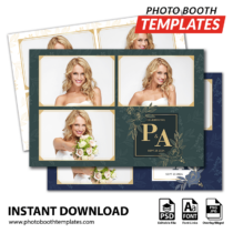 Classic Elegance 3-pose Postcard