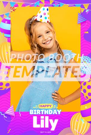 Birthday Bonanza Portrait