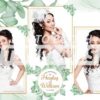 Garden Serenity 3-pose Postcard