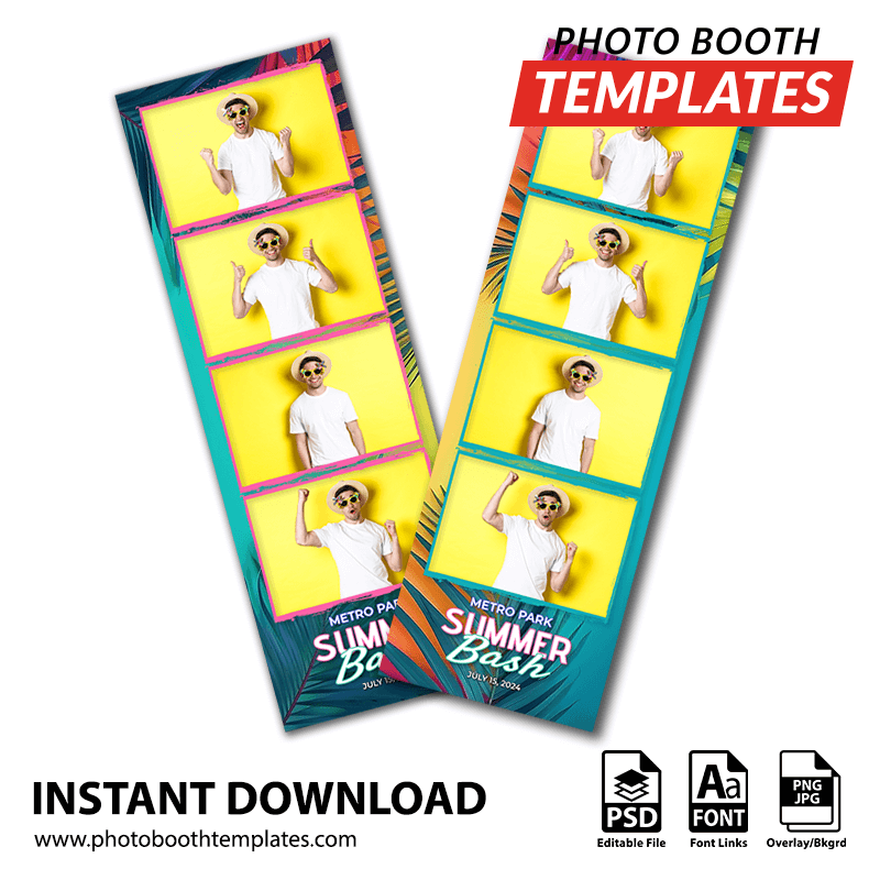 Summer Bash 4-up Strips