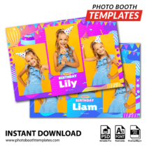 Birthday Bonanza 3-pose Postcard