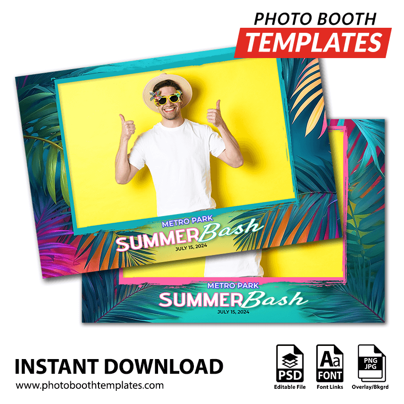 Summer Bash Postcard