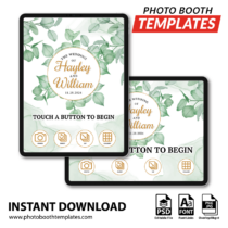 Garden Serenity iPad Welcome Screens