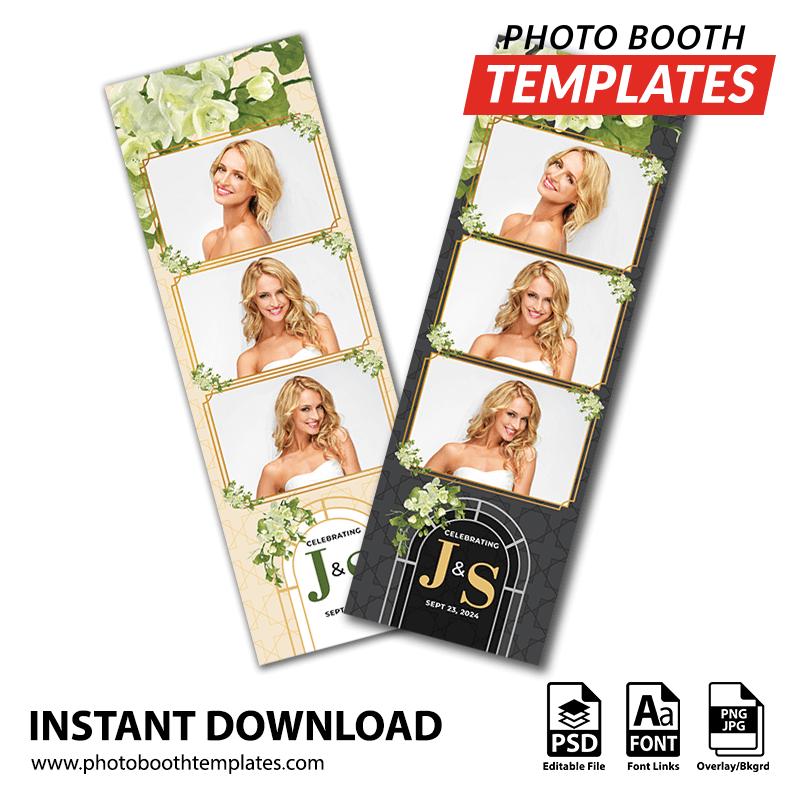 Garden Arbor 3-up Strips