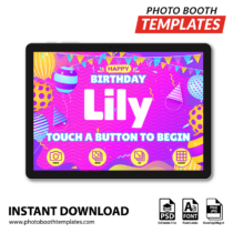 Birthday Bonanza PC Welcome Screens