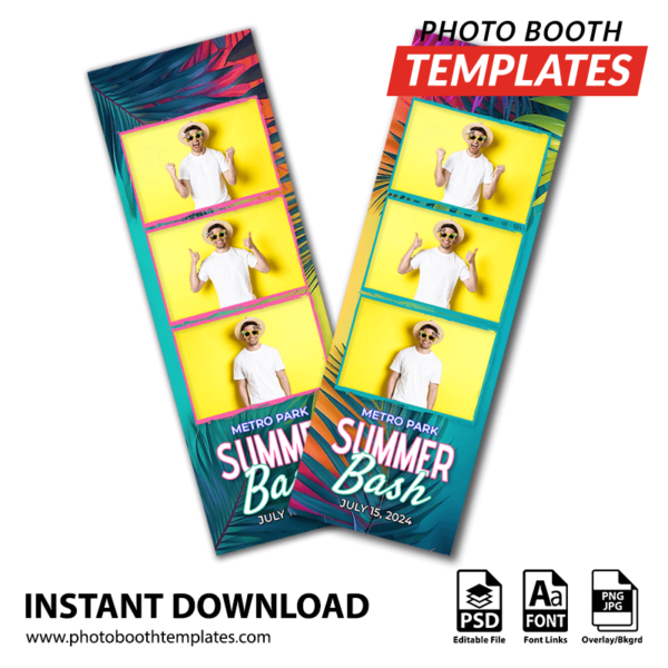 Summer Bash 3-up Strips 1 Summer Bash 3-up Strips