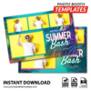 Summer Bash 4-pose Postcard
