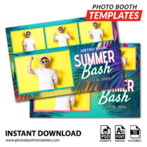 Summer Bash 4-pose Postcard