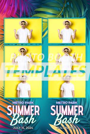 Summer Bash 3-up Strips