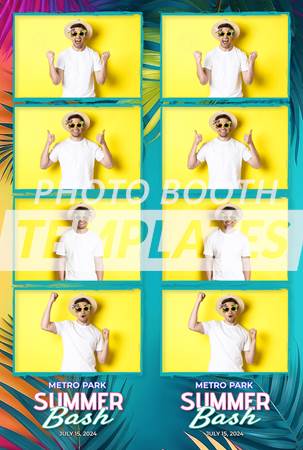 Summer Bash 4-up Strips