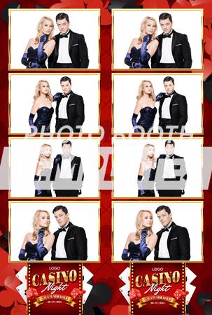 Casino Royale 4-up Strips