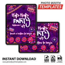 Hip Hop Celebration iPad Welcome Screens