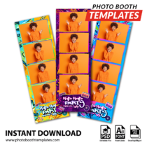 Hip Hop Celebration 4-up Strips