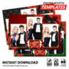 Casino Royale 3-pose Postcard