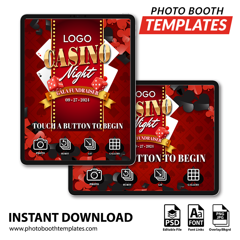 Casino Royale iPad Welcome Screens