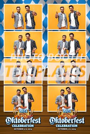 Oktoberfest Extravaganza 4-up Strips
