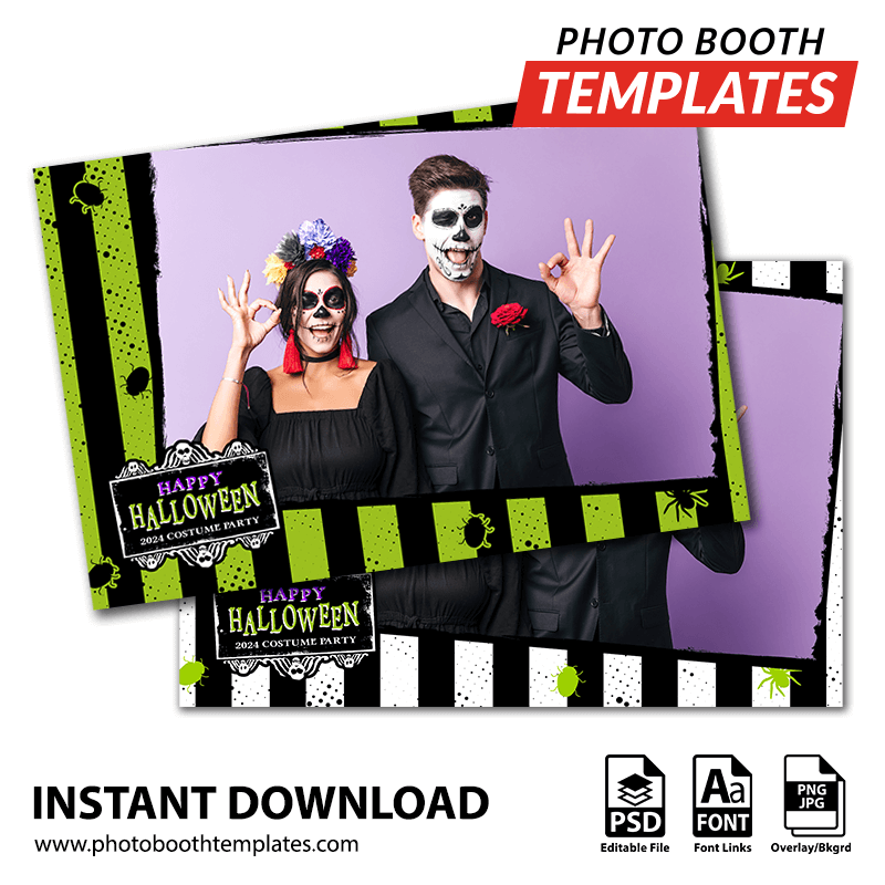 Halloween Showtime Postcard