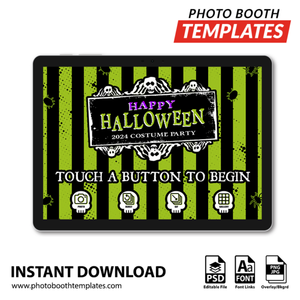 Halloween Showtime PC Welcome Screens