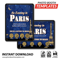 Midnight in Paris iPad Welcome Screens