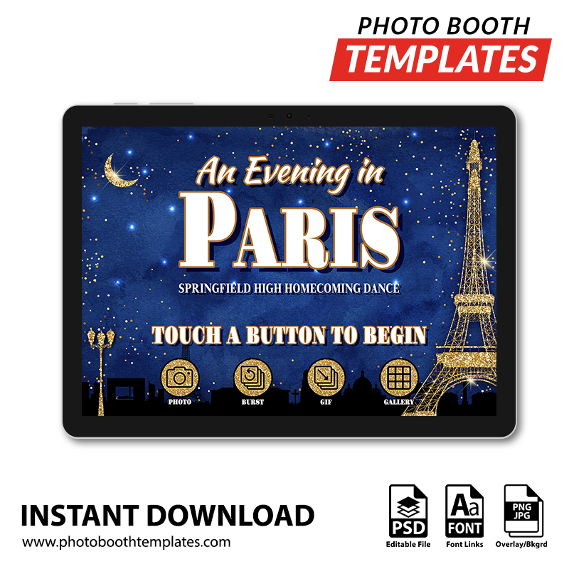 Midnight in Paris PC Welcome Screens