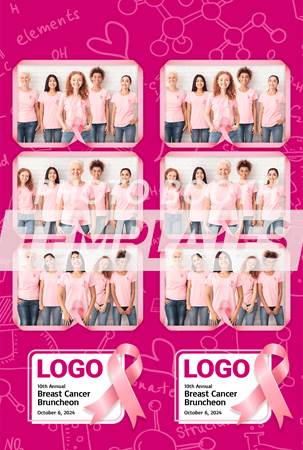 Breast Cancer Event 3-up Strips 2 Breast Cancer Event 3-up Strips